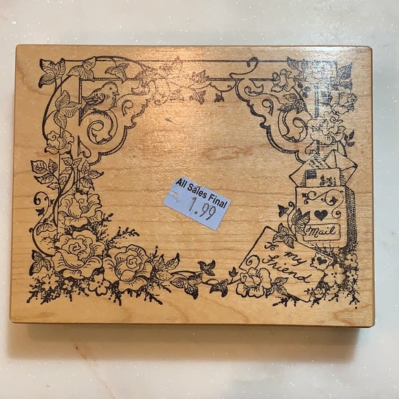 Rubberstamp bundle for card making. Includes alphabet letters - Picture 10 of 17